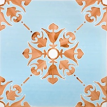Francesco De Maio Fiori Grandi С000285028 Sirenuse_53*53 Carreau de sol 53x53 cm, Italie - photo 1 - photo 1