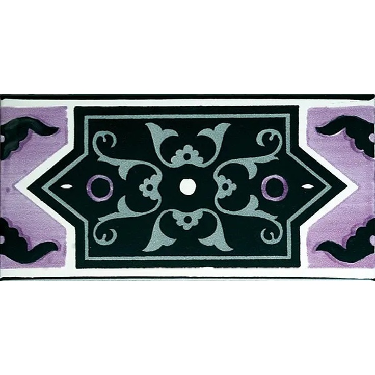 Francesco De Maio Fiori Scuri С000280151 Iaconti Nero Prugna Grigio_10*20 Bordo 10x20 cm, Italia - foto 1 Francesco De Maio Fiori Scuri С000280151 Iaconti Nero Prugna Grigio_10*20 Bordo 10x20 cm, Italia - foto 1