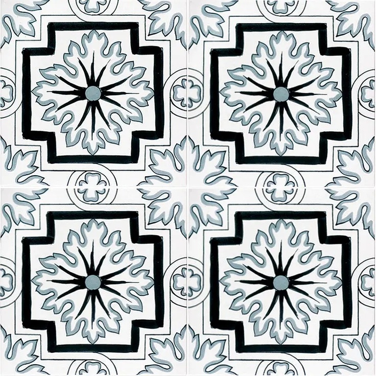 Francesco De Maio Fiori Scuri С000285097 Stabia Grigio, Nero_20*20 Floor tile 20x20 cm, Italy - photo 1 Francesco De Maio Fiori Scuri С000285097 Stabia Grigio, Nero_20*20 Floor tile 20x20 cm, Italy - photo 1