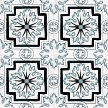 Francesco De Maio Fiori Scuri С000285097 Stabia Grigio, Nero_20*20 Azulejo para suelo 20x20 cm, Italia - foto 1 - foto 1