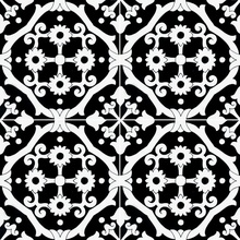 Francesco De Maio Fiori Scuri С000285100 Tovere Nero_20*20 Azulejo para suelo 20x20 cm, Italia - foto 1 - foto 1