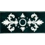 Francesco De Maio Fiori Scuri С000285047 Crapolla Nero Listello_10*20 Border 10x20 cm, Italy - photo 1