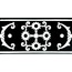 Francesco De Maio Fiori Scuri С000285099 Tovere Nero Listello_10*20 Border 10x20 cm, Italy - photo 1