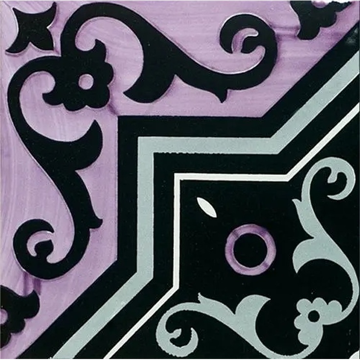 Francesco De Maio Fiori Scuri С000280148 Iaconti Nero Prugna Grigio_20*20 Floor tile 20x20 cm, Italy - photo 1 Francesco De Maio Fiori Scuri С000280148 Iaconti Nero Prugna Grigio_20*20 Floor tile 20x20 cm, Italy - photo 1