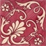 Francesco De Maio Fiori Scuri С000603302 Ieranto Rosso, Avana_20*20 Floor tile 20x20 cm, Italy - photo 1