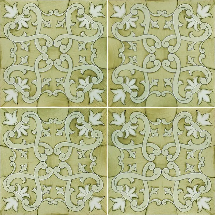 Francesco De Maio Fiori Scuri С000285094 Recamone Verde marcio_20*20 Floor tile 20x20 cm, Italy - photo 1 Francesco De Maio Fiori Scuri С000285094 Recamone Verde marcio_20*20 Floor tile 20x20 cm, Italy - photo 1