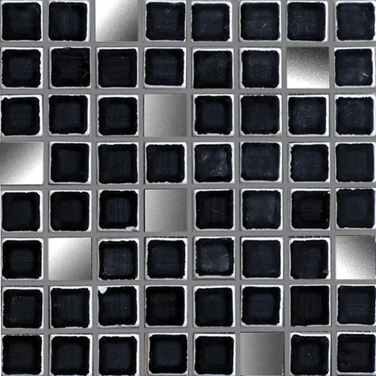 Francesco De Maio Luna Chiena С000285067 LunaChiena Nero Mosaico_20*20 Mosaic 20x20 cm, Italy - photo 1 Francesco De Maio Luna Chiena С000285067 LunaChiena Nero Mosaico_20*20 Mosaic 20x20 cm, Italy - photo 1