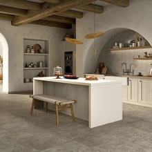 Gambini Cathedrale 10x30, geglazuurd keramisch graniet, Italië, kalksteen - interieurfoto 1 - foto 1