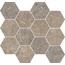 Gambini Cathedrale С000634235 ROUEN CORDE Mosaico ESAGONA Mosaic 30x30 cm, Italy, limestone - photo 1