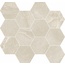Gambini Reshape С000620076 RESHAPE SAND Mosaico ESAGONA Mozaika 30x30 cm, Itálie, další druhy kamene - fotografie 1