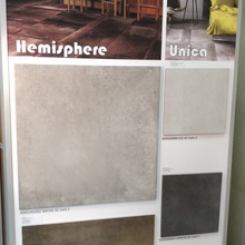 Gambini Unika 30x60, ongeglazuurd keramisch graniet, Italië, beton - interieurfoto 1 - foto 4