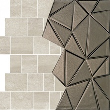 Gardenia Orchidea Concept Stone 54440 Mosaico Mix Mur.Tri.Bianco wandtegel 40x40 cm, Italië, leer  - foto 1 - foto 1
