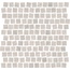 Gardenia Orchidea Origini С000465521 00737820_Mos.Spacc.CruxWhite Mosaic 32,5x34,5 cm, Italy, other types of stone - photo 1