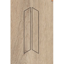 Gardenia Orchidea Tabulae 0021110 Chevron Genuine Sabbia Nat Ret porcelain tile 15x85 cm, Italy, wood - photo 1 - photo 1