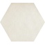 Gigacer Argilla С000585342 ARGILLA PLAYONE Large Hexagon Biacca 36x31 porcelain tile 31x36 cm, Italy - photo 1