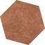 Gigacer Aromas С000595847 9AROMCHILGIGHEXMAT_Aromas Chili Mat Giga Hexagon 9mm porcelain tile 107x122,4 cm, Italy, cotto - photo 1 Gigacer Aromas С000595847 9AROMCHILGIGHEXMAT_Aromas Chili Mat Giga Hexagon 9mm porcelain tile 107x122,4 cm, Italy, cotto - photo 1