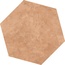 Gigacer Aromas С000595843 9AROMCINNGIGHEXMAT_Aromas Cinnamon Mat Giga Hexagon 9mm porcelænsflise 107x122,4 cm, Italien, kotto - foto 1