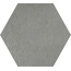 Gigacer Concrete С000598896 PO9ESAGREY_Concrete Grey 18x16 small hexagon 6mm Decor 16x18 cm, Italy, concrete - photo 1