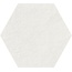 Gigacer Concrete С000598897 PO9ESAICE_Concrete Ice 18x16 small hexagon 6mm Decor 16x18 cm, Italy, concrete - photo 1