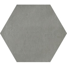 Gigacer Concrete С000599099 PO1818ESAGREY_Concrete Grey 36x31 large hexagon 6mm Decoração 31x36 cm, Itália, sob o concreto - foto 1 - foto 1