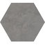 Gigacer Elementa С000559413 Elementa Small Hexagon Cool Stone porcelain tile 16x18 cm, Italy, other types of stone - photo 1