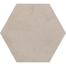 Gigacer Elementa С000559408 Elementa Large Hexagon Ivory Stone keramisch graniet 31x36 cm, Italië, andere soorten steen - foto 1 - foto 1