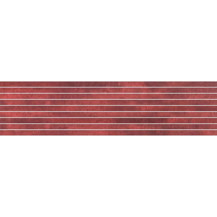 Gigacer Krea С000426220 Krea Stripes mosaic Red 15x120 Mosaic 15x120 cm, Italy, concrete - photo 1 Gigacer Krea С000426220 Krea Stripes mosaic Red 15x120 Mosaic 15x120 cm, Italy, concrete - photo 1