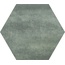 Gigacer Krea С000636444 PO3631ESAGREEN_Play One Krea Green Large Hexagon 36x31 Decor 31x36 cm, Italy, concrete look - photo 1