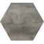 Gigacer Krea С000636448 PO3631ESASILVER_Play One Krea Silver Large Hexagon 36x31 Decor 31x36 cm, Italy, concrete look - photo 1
