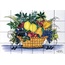 Giovanni De Maio Ceramica Artistica Vietrese Cesto Con Frutta 20 (24 pcs) Pannelli Decorativi 120*80 Panel 80x120 cm, Italy - photo 1