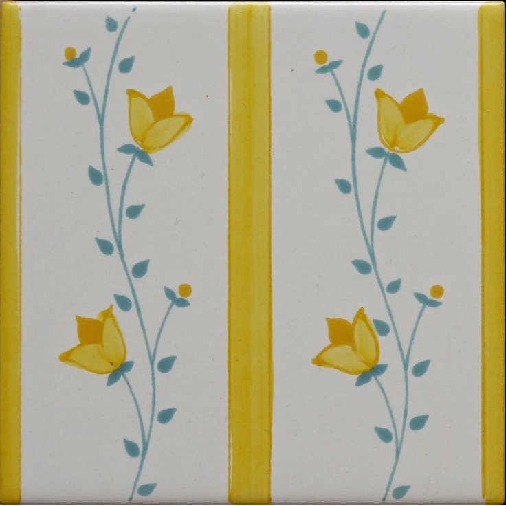 Giovanni De Maio Ceramica Artistica Vietrese 0000022322 Domina Giallo Decori 13*13 Podlahová dlaždice 13x13 cm, Itálie - fotografie 1 Giovanni De Maio Ceramica Artistica Vietrese 0000022322 Domina Giallo Decori 13*13 Podlahová dlaždice 13x13 cm, Itálie - fotografie 1