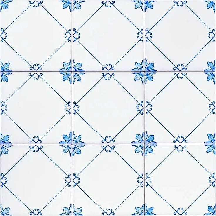 Giovanni De Maio Ceramica Artistica Vietrese С000272028 Sofia Blu Decori 10*10 Floor tile 10x10 cm, Italy - photo 1 Giovanni De Maio Ceramica Artistica Vietrese С000272028 Sofia Blu Decori 10*10 Floor tile 10x10 cm, Italy - photo 1