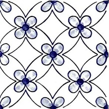 Giovanni De Maio Ceramica Artistica Vietrese С000036930 Milena Azzurro Decori 10*10 Lattialaatta 10x10 cm, Italia - kuva 1 - kuva 1