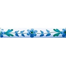 Giovanni De Maio Ceramica Artistica Vietrese 0000024095 Garofani Azzurro Bombato 3*20 Reuna 3x20 cm, Italia - kuva 1 - kuva 1