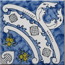 Giovanni De Maio Ceramica Artistica Vietrese С000036931 Barocchetto Decori 20*20 Lattialaatta 20x20 cm, Italia - kuva 1 - kuva 1