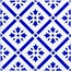 Giovanni De Maio Ceramica Artistica Vietrese С000034736 Praia Blu Decori 20*20 Floor tile 20x20 cm, Italy - photo 1