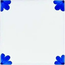 Giovanni De Maio Ceramica Artistica Vietrese С000002214 Laura Blu Decori 10*10 Lattialaatta 10x10 cm, Italia - kuva 1 - kuva 1