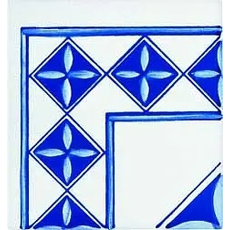 Giovanni De Maio Ceramica Artistica Vietrese С000017880 Marilena Blu Terminale Angolo 10*10 Decor 10x10 cm, Italy - photo 1 Giovanni De Maio Ceramica Artistica Vietrese С000017880 Marilena Blu Terminale Angolo 10*10 Decor 10x10 cm, Italy - photo 1