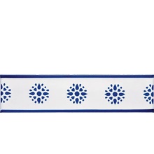 Giovanni De Maio Ceramica Artistica Vietrese С000564959 Angoli Rosetta Blu Listelli 5*20 Reuna 5x20 cm, Italia - kuva 1 - kuva 1