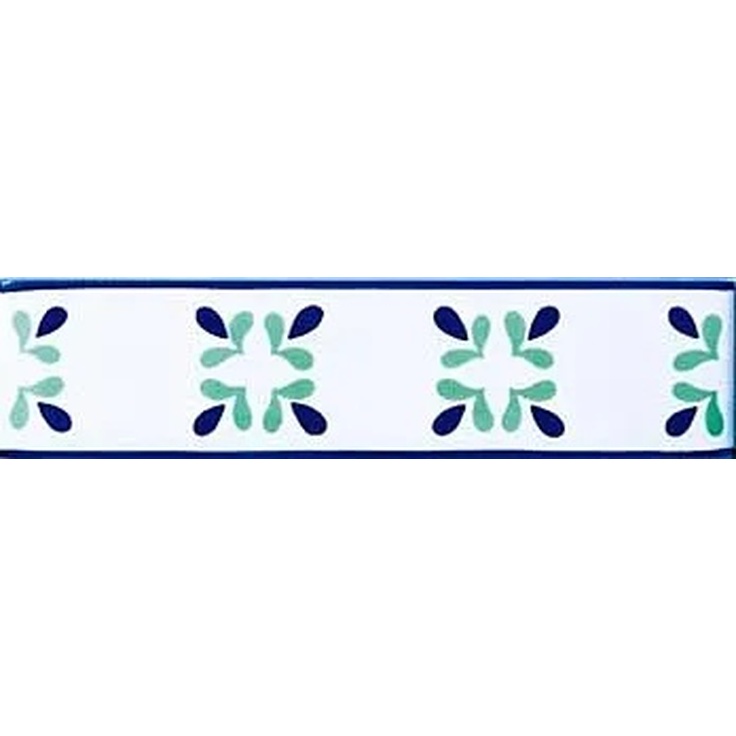 Giovanni De Maio Ceramica Artistica Vietrese 0000027072 Gocce Blu Listelli 5*20 Border 5x20 cm, Italy - photo 1 Giovanni De Maio Ceramica Artistica Vietrese 0000027072 Gocce Blu Listelli 5*20 Border 5x20 cm, Italy - photo 1