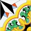Giovanni De Maio Ceramica Artistica Vietrese С000034737 Capodimonte Decori 20*20 Floor tile 20x20 cm, Italy - photo 1