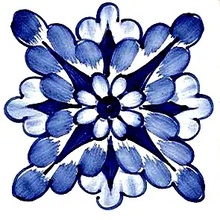 Giovanni De Maio Ceramica Artistica Vietrese 0000027204 Decoro12 Decori 10*10 Sisustus 10x10 cm, Italia - kuva 1 - kuva 1