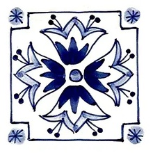 Giovanni De Maio Ceramica Artistica Vietrese 0000024013 Decoro6 Decori 10*10 Sisustus 10x10 cm, Italia - kuva 1 - kuva 1