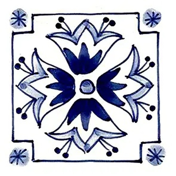 Giovanni De Maio Ceramica Artistica Vietrese 0000024013 Decoro6 Decori 10*10 Decor 10x10 cm, Italy - photo 1 Giovanni De Maio Ceramica Artistica Vietrese 0000024013 Decoro6 Decori 10*10 Decor 10x10 cm, Italy - photo 1