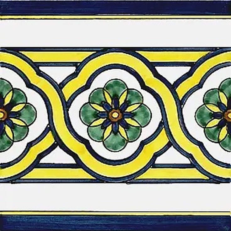 Giovanni De Maio Ceramica Artistica Vietrese С000003075 Federica Festoni 10*10 Decor 10x10 cm, Italy - photo 1 Giovanni De Maio Ceramica Artistica Vietrese С000003075 Federica Festoni 10*10 Decor 10x10 cm, Italy - photo 1