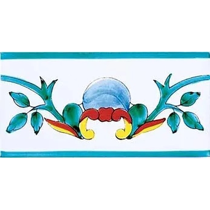 Giovanni De Maio Ceramica Artistica Vietrese 0000012790 Gloria Listelli 10*20 Border 10x20 cm, Italy - photo 1 Giovanni De Maio Ceramica Artistica Vietrese 0000012790 Gloria Listelli 10*20 Border 10x20 cm, Italy - photo 1
