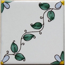 Giovanni De Maio Ceramica Artistica Vietrese 0000017538 Leda Decori 13*13 Lattialaatta 13x13 cm, Italia - kuva 1 - kuva 1
