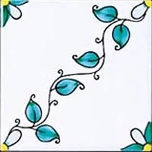Giovanni De Maio Ceramica Artistica Vietrese С000016860 Leda Decori 10*10 Lattialaatta 10x10 cm, Italia - kuva 1 - kuva 1