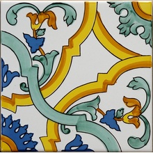 Giovanni De Maio Ceramica Artistica Vietrese 0000012664 Linda Decori 13*13 Lattialaatta 13x13 cm, Italia - kuva 1 - kuva 1