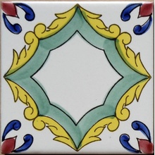 Giovanni De Maio Ceramica Artistica Vietrese С000016867 Maiori Decori 10*10 Lattialaatta 10x10 cm, Italia - kuva 1 - kuva 1